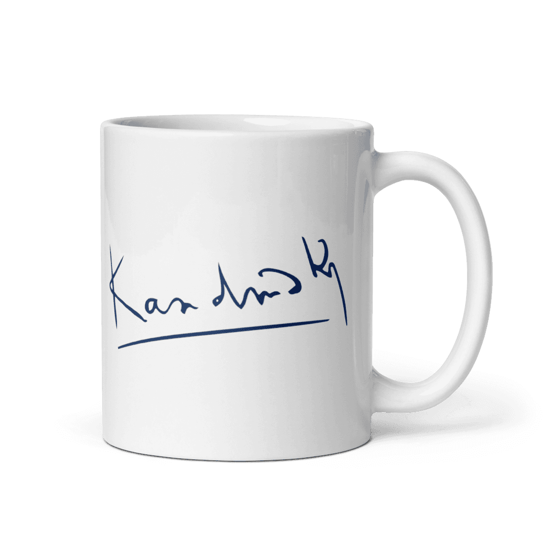 Wassily Kandinsky Signature Art Mug by Art-O-Rama Shop