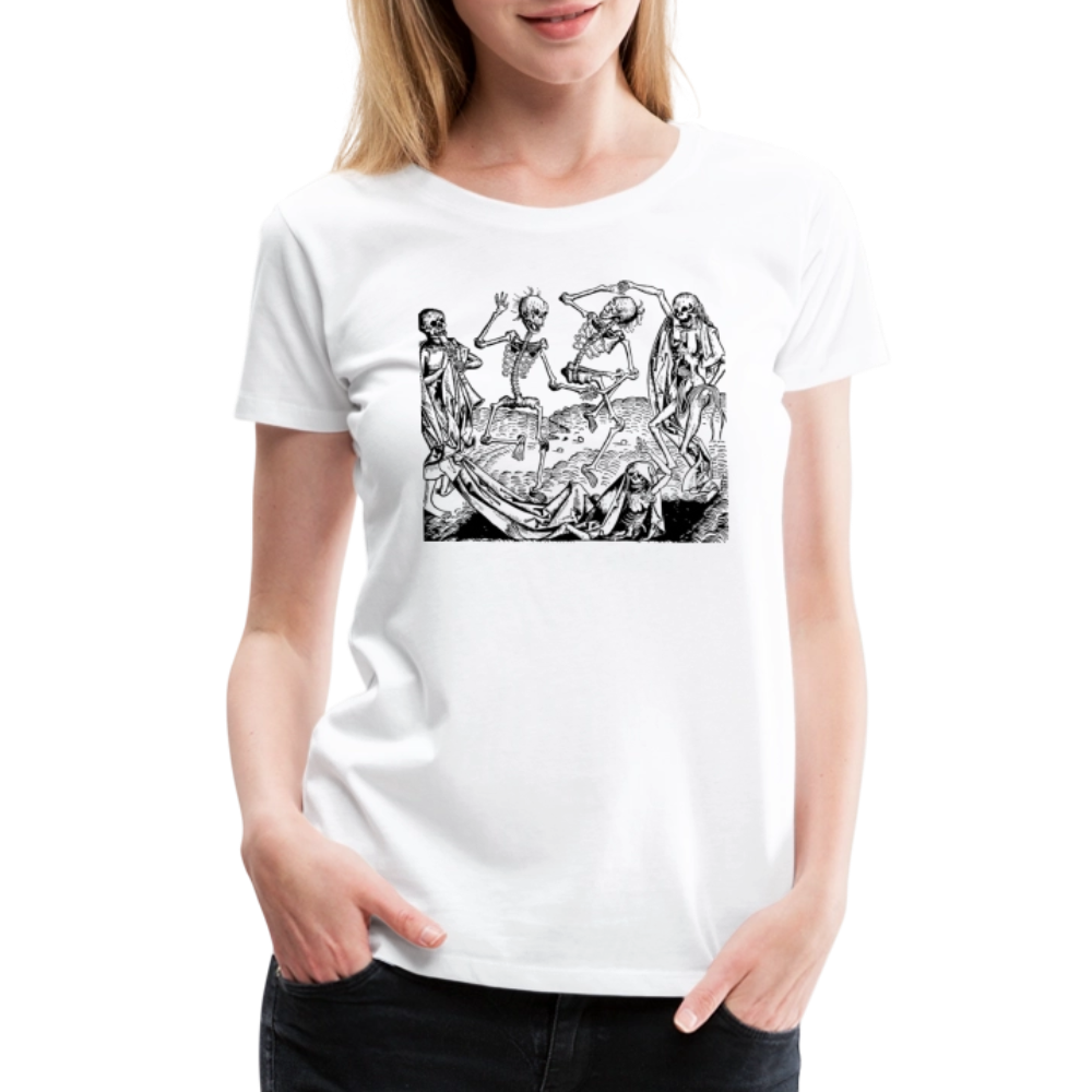 Wolgemut Dance of Death from "The Nuremberg Chronicle", 1493 t-shirt by Art-O-Rama Shop