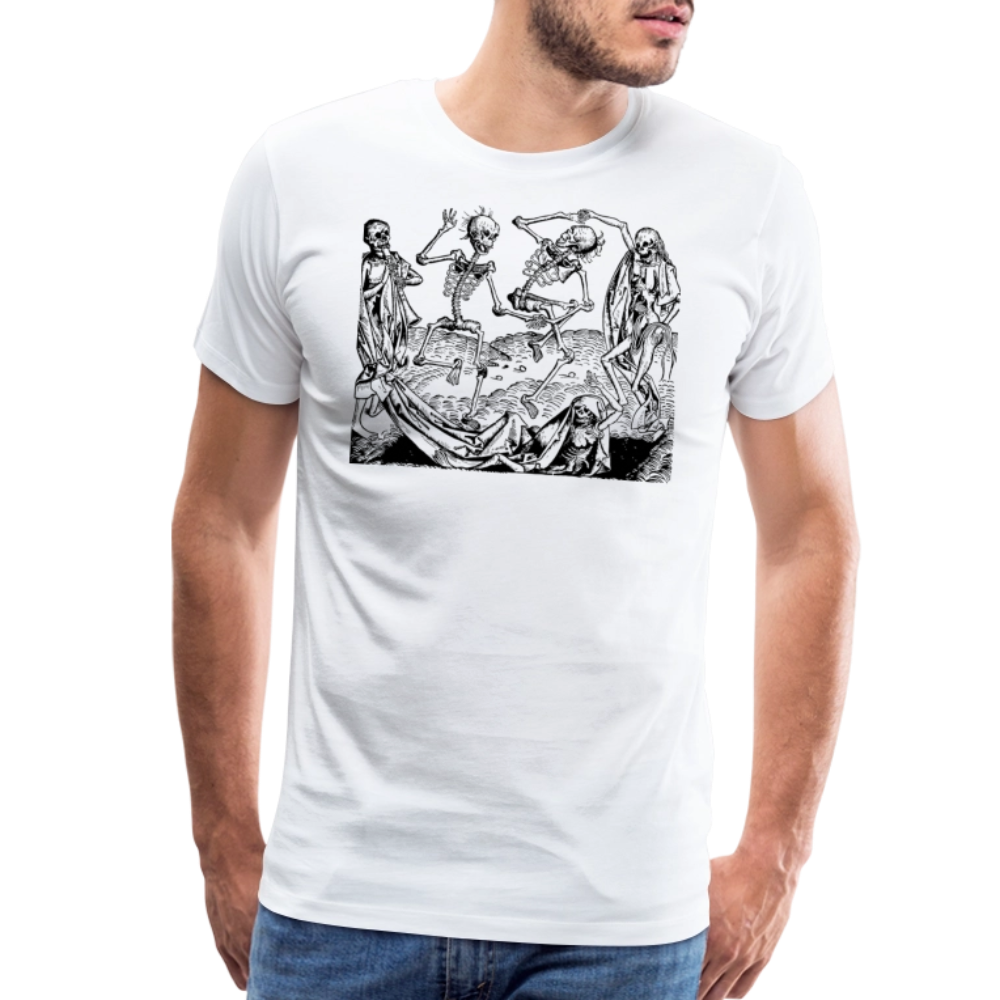 Wolgemut Dance of Death from "The Nuremberg Chronicle", 1493 t-shirt by Art-O-Rama Shop