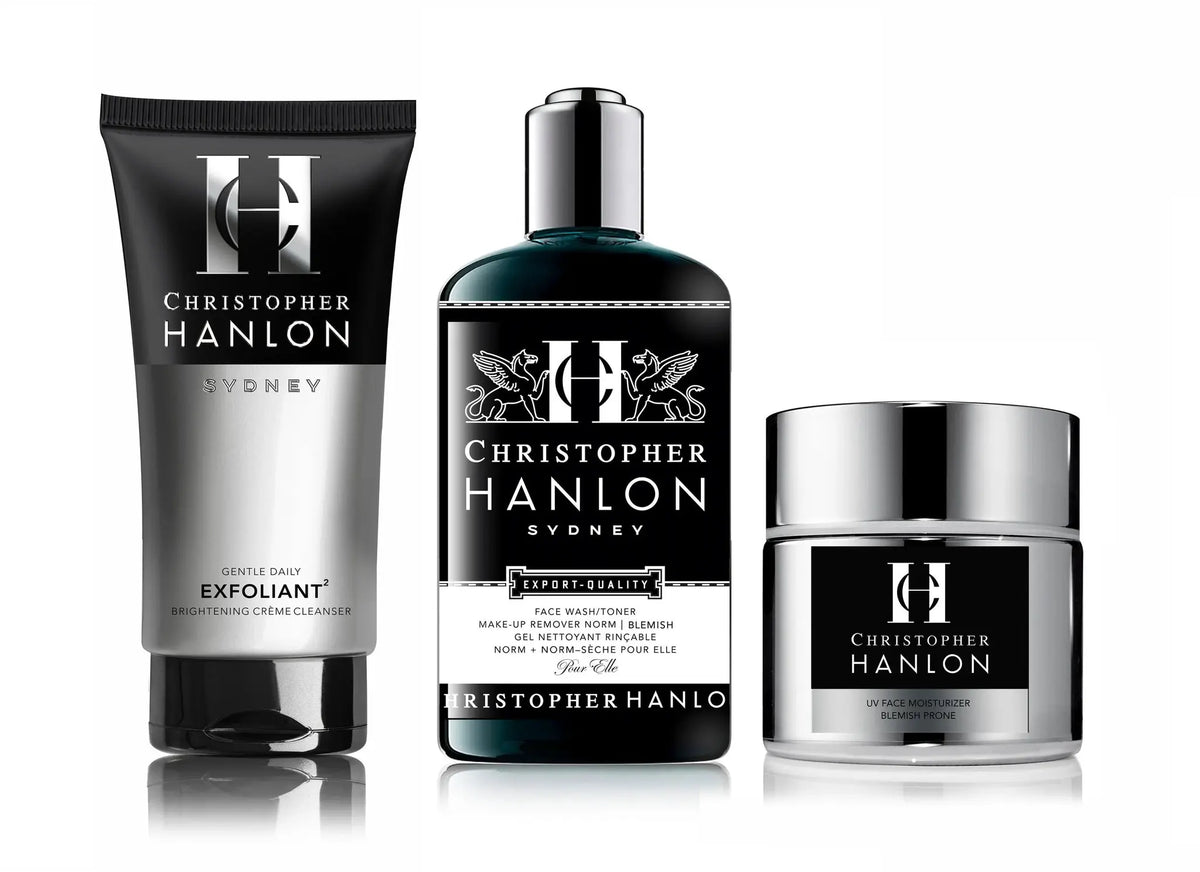 3 Step SKINCARE SYSTEM | WOMEN | Blemish + Acne by CHRISTOPHER HANLON®