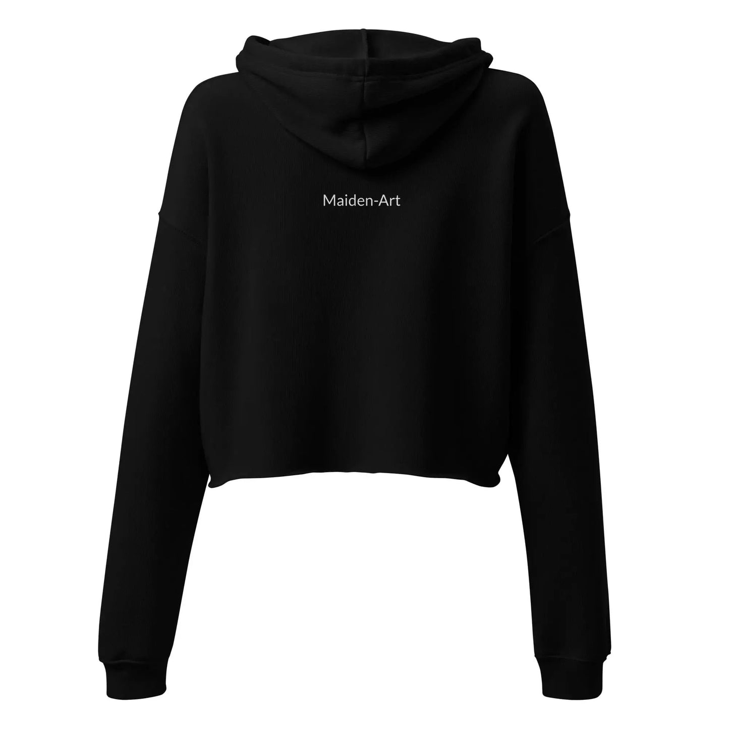 Crop Hoodie - Self Love Addicted with EMBROIDERY by Maiden-Art