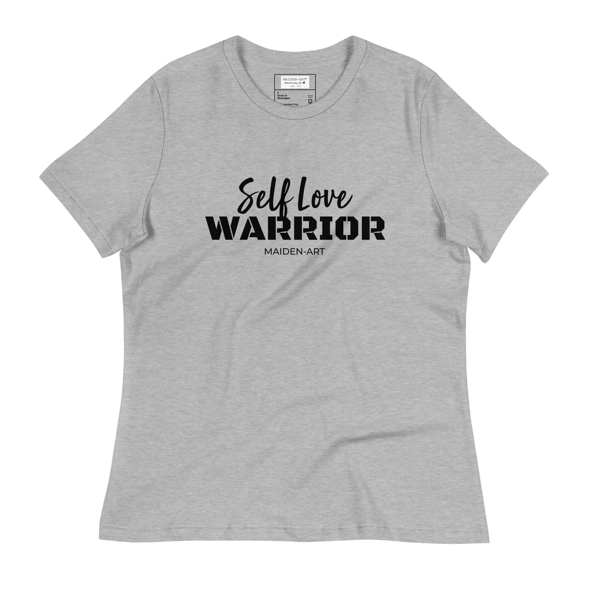 Women's relaxed t-shirt Self Love Warrior by Maiden-Art