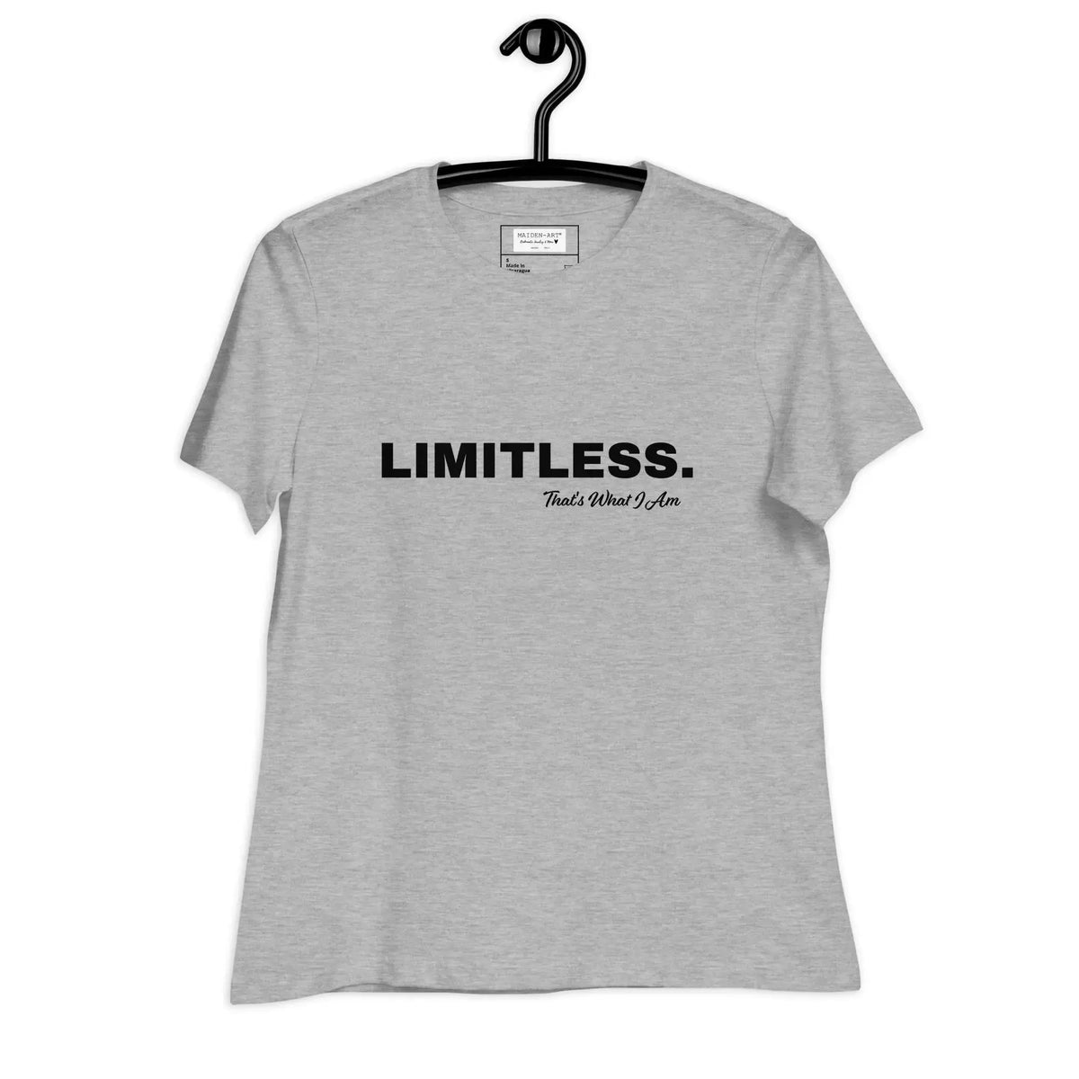Women's T-Shirt LIMITLESS Women's Relaxed T-Shirt by Maiden-Art