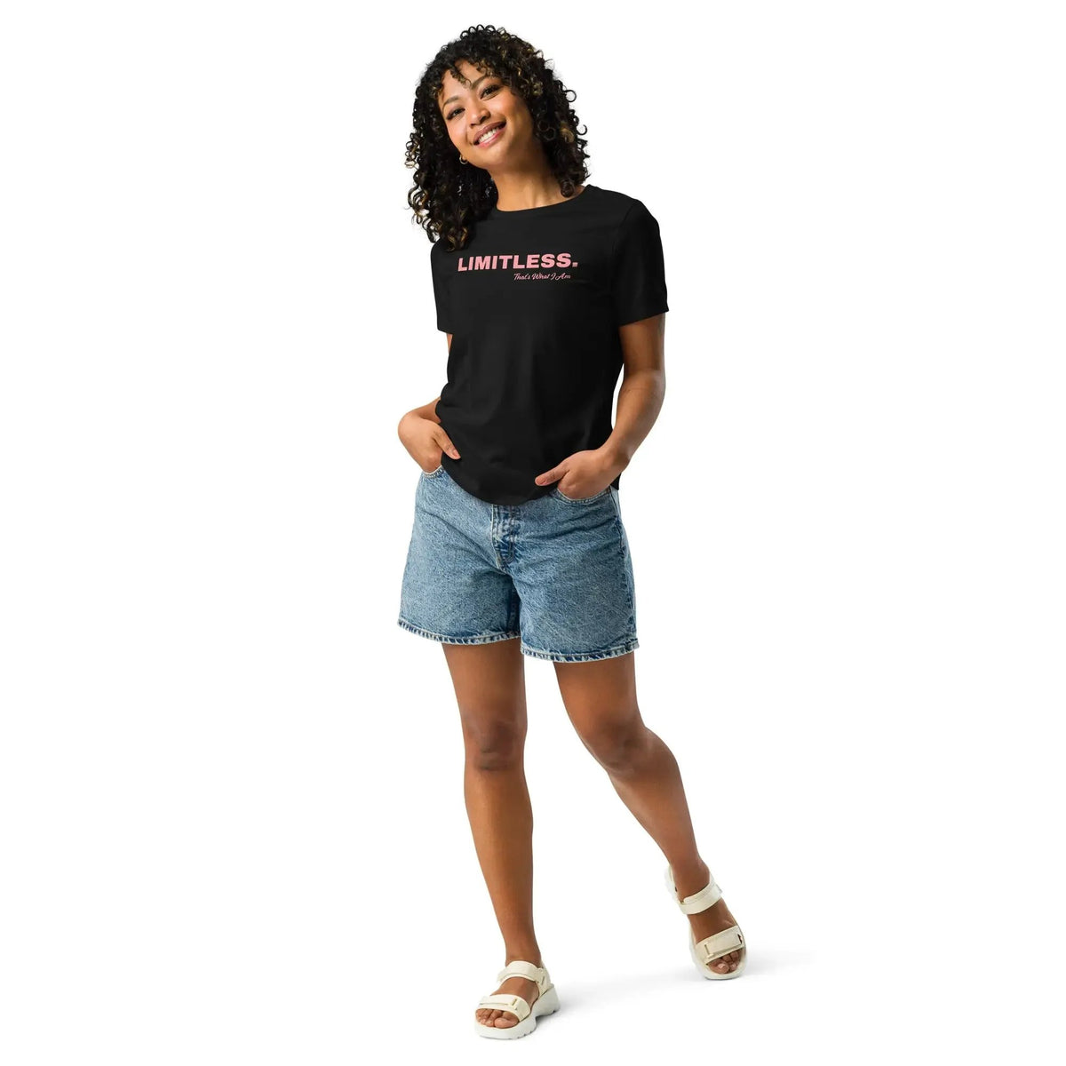 Relaxed fit shirt LIMITLESS Women's Relaxed T-Shirt by Maiden-Art