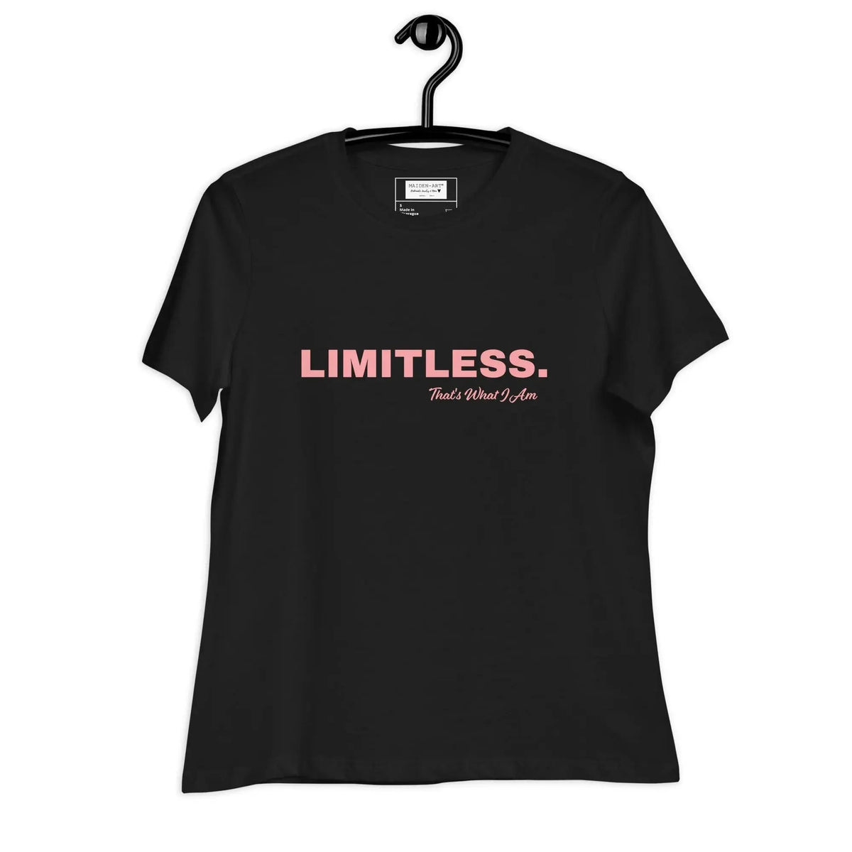 Relaxed fit shirt LIMITLESS Women's Relaxed T-Shirt by Maiden-Art