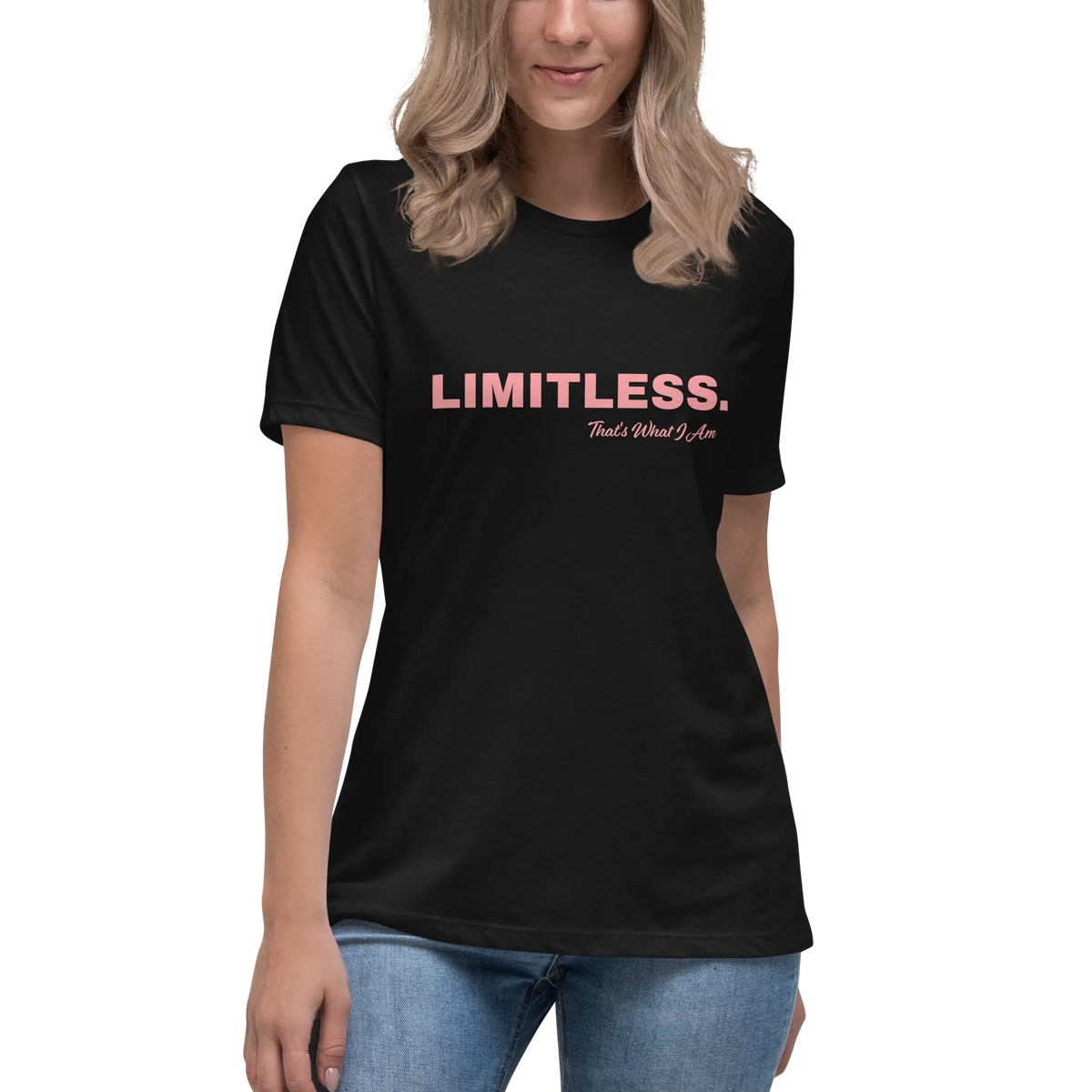 Relaxed fit shirt LIMITLESS Women's Relaxed T-Shirt by Maiden-Art