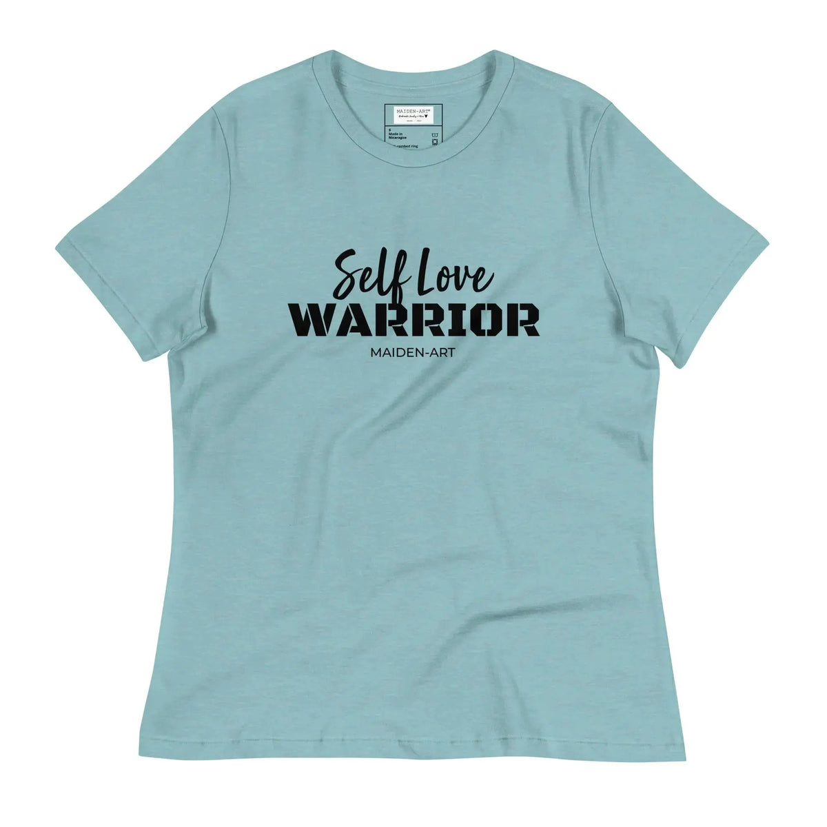 Women's relaxed t-shirt Self Love Warrior by Maiden-Art