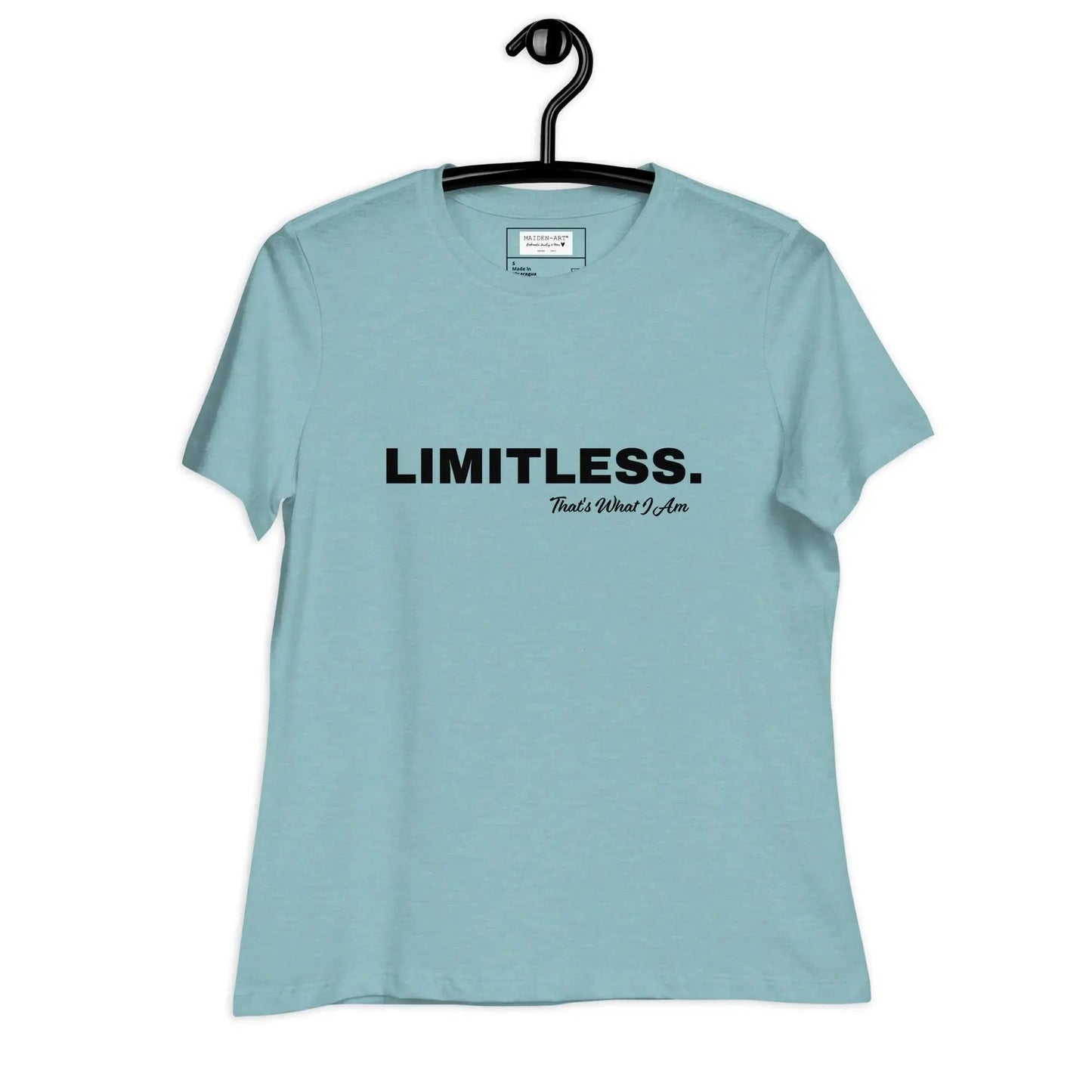 Women's T-Shirt LIMITLESS Women's Relaxed T-Shirt by Maiden-Art
