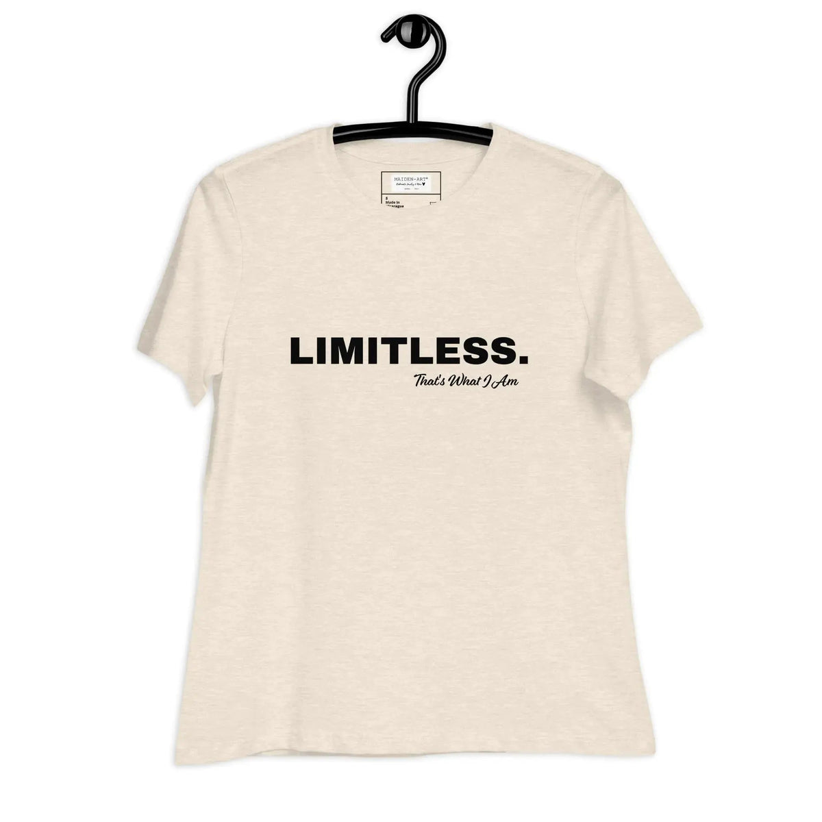 Women's T-Shirt LIMITLESS Women's Relaxed T-Shirt by Maiden-Art