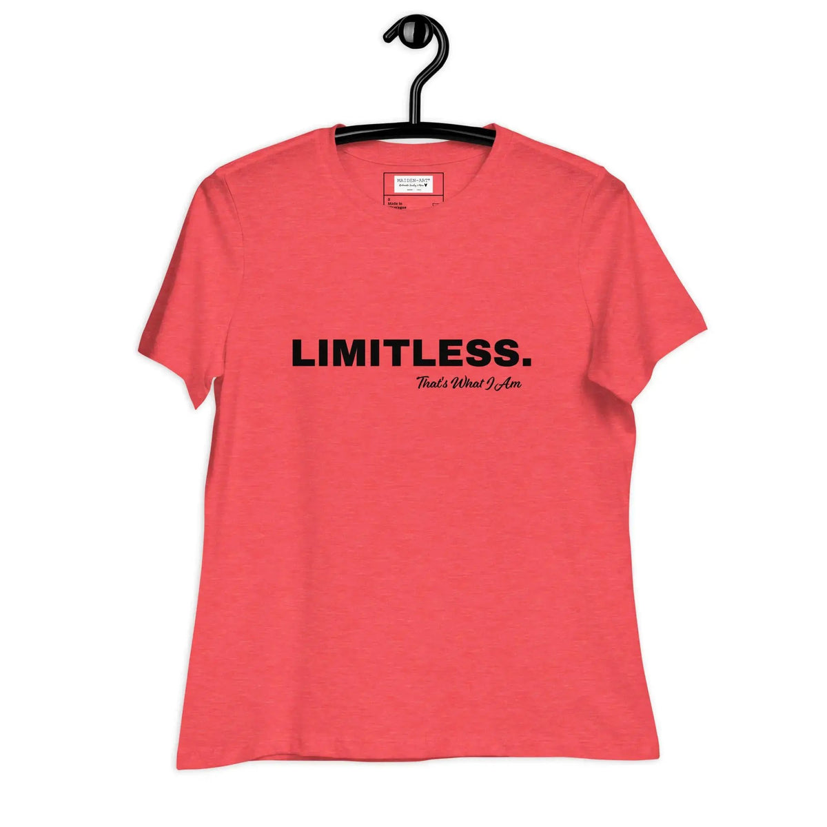 Women's T-Shirt LIMITLESS Women's Relaxed T-Shirt by Maiden-Art