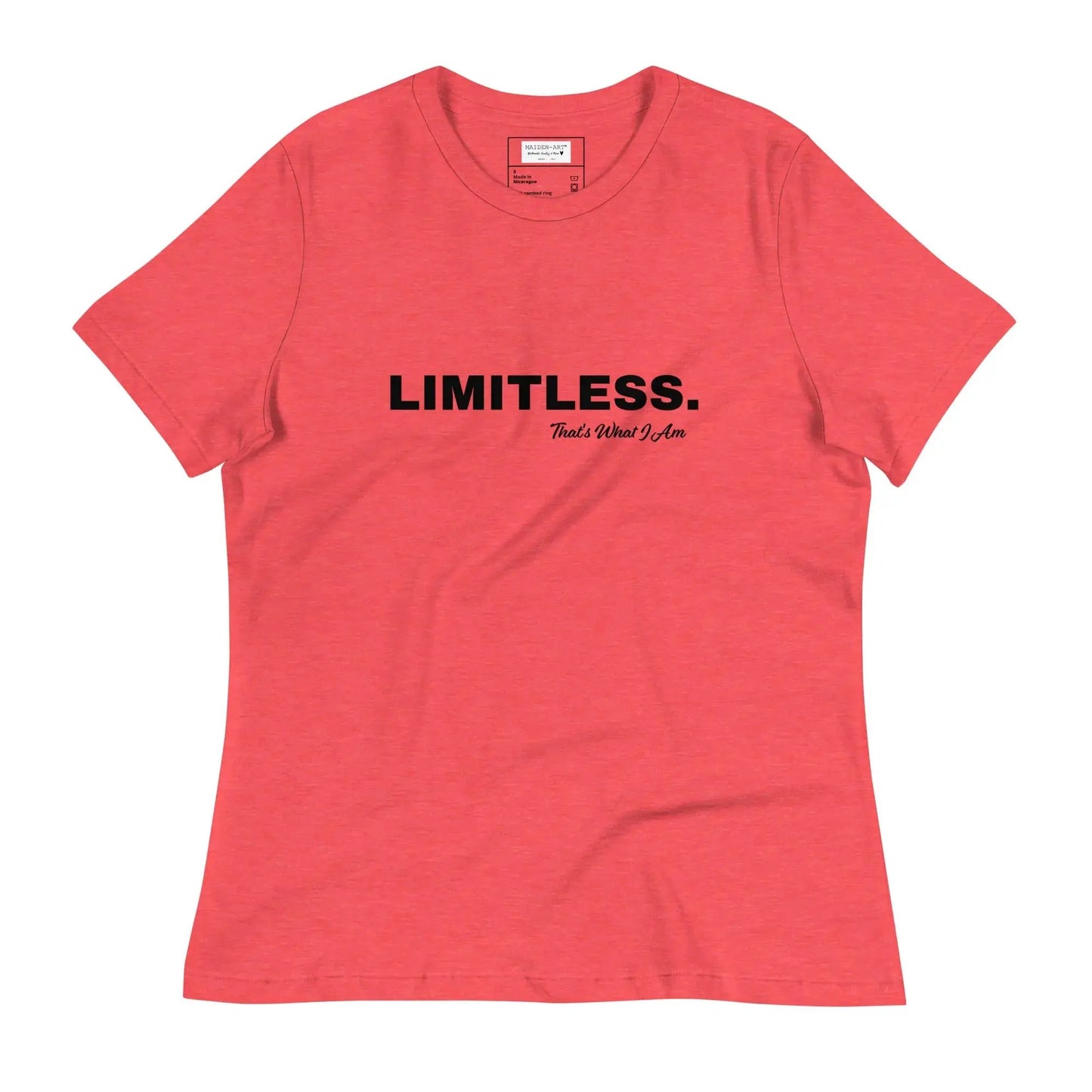 Women's T-Shirt LIMITLESS Women's Relaxed T-Shirt by Maiden-Art