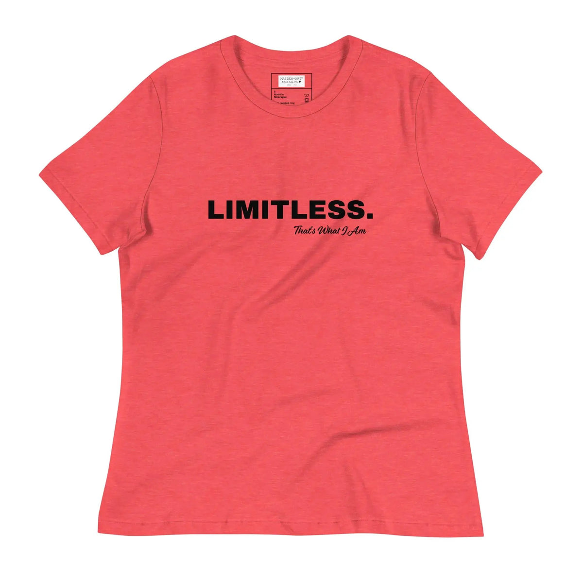Women's T-Shirt LIMITLESS Women's Relaxed T-Shirt by Maiden-Art
