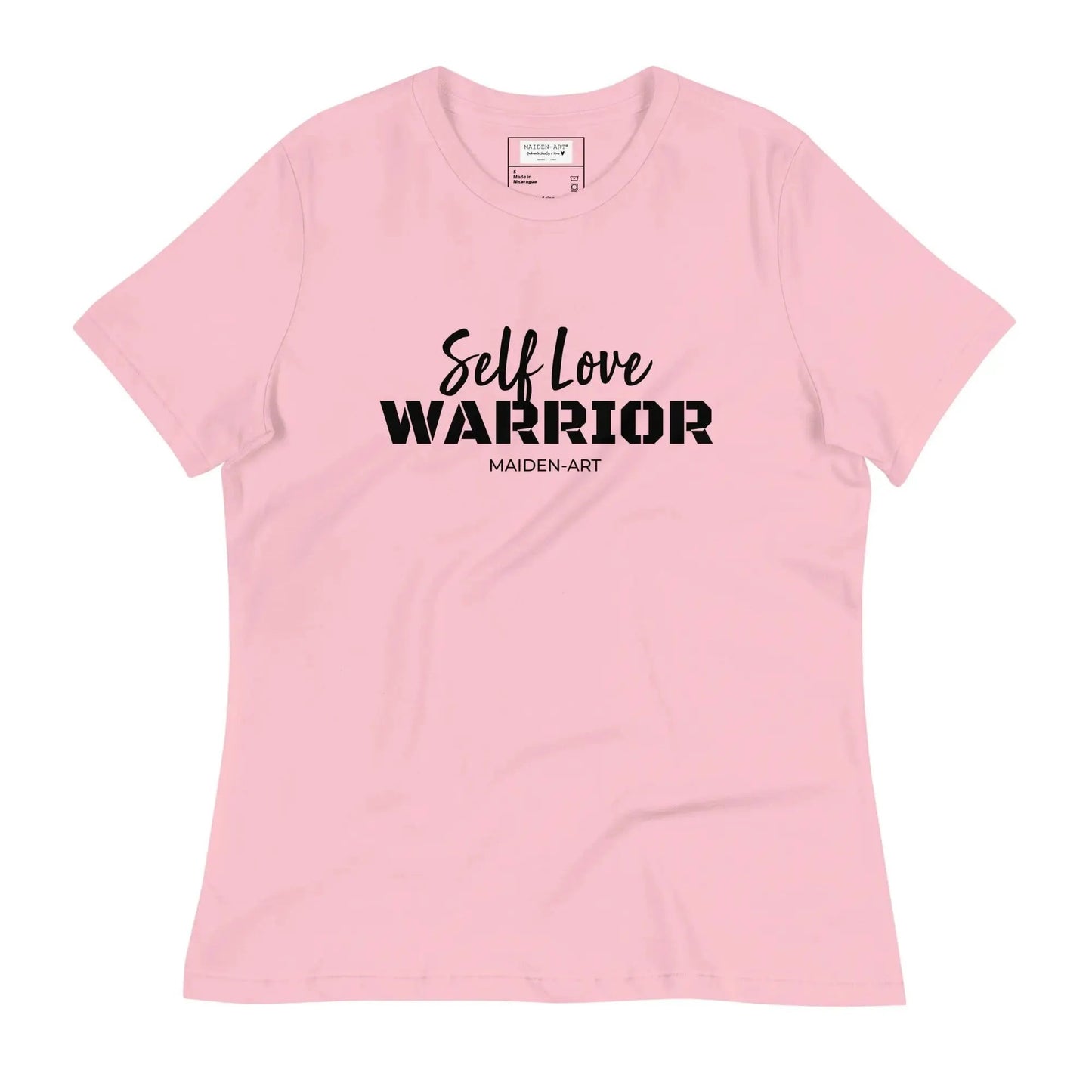 Women's relaxed t-shirt Self Love Warrior by Maiden-Art
