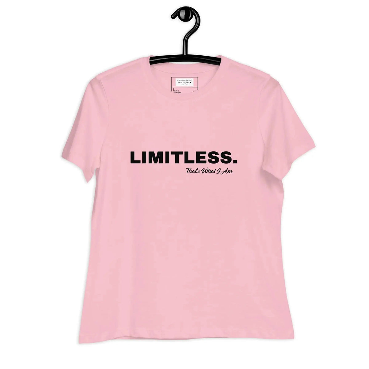Women's T-Shirt LIMITLESS Women's Relaxed T-Shirt by Maiden-Art