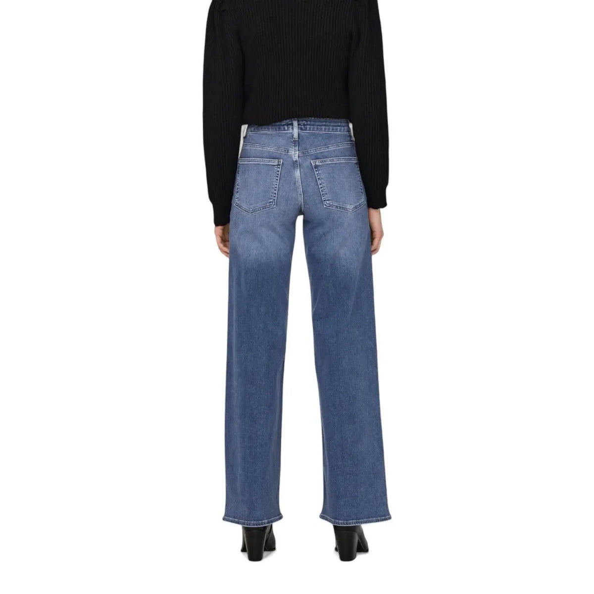Only Women Premium Stretch Blue Denim Jeans Everyday Comfort Fit by Only