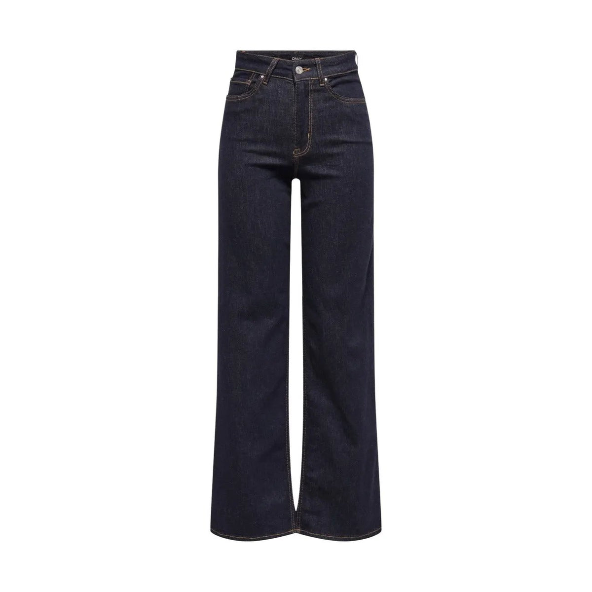 Only Women Organic Cotton Denim Jeans Dark Blue Premium Comfort Style by Only