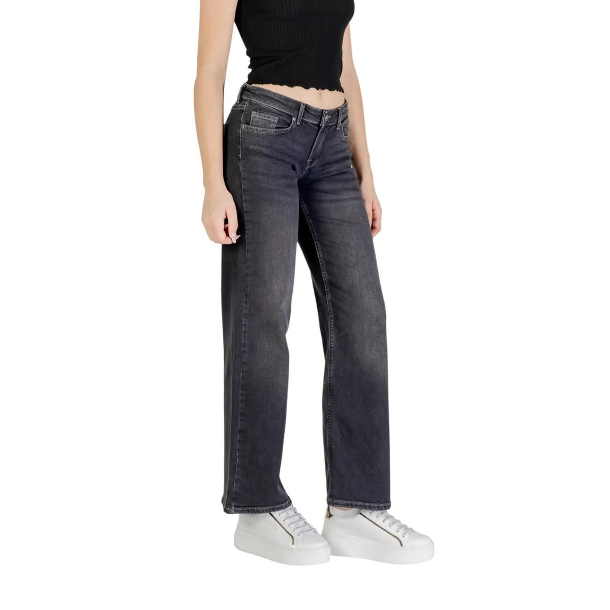 Only Women's Black Premium Stretch Jeans Comfortable Casual Style by Only