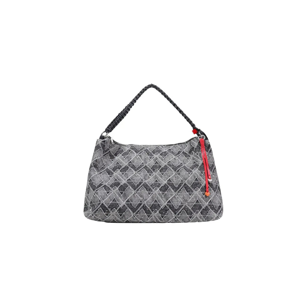 Desigual Women Cotton Handbag Stylish Geometric Pattern Zip Fastening by Desigual