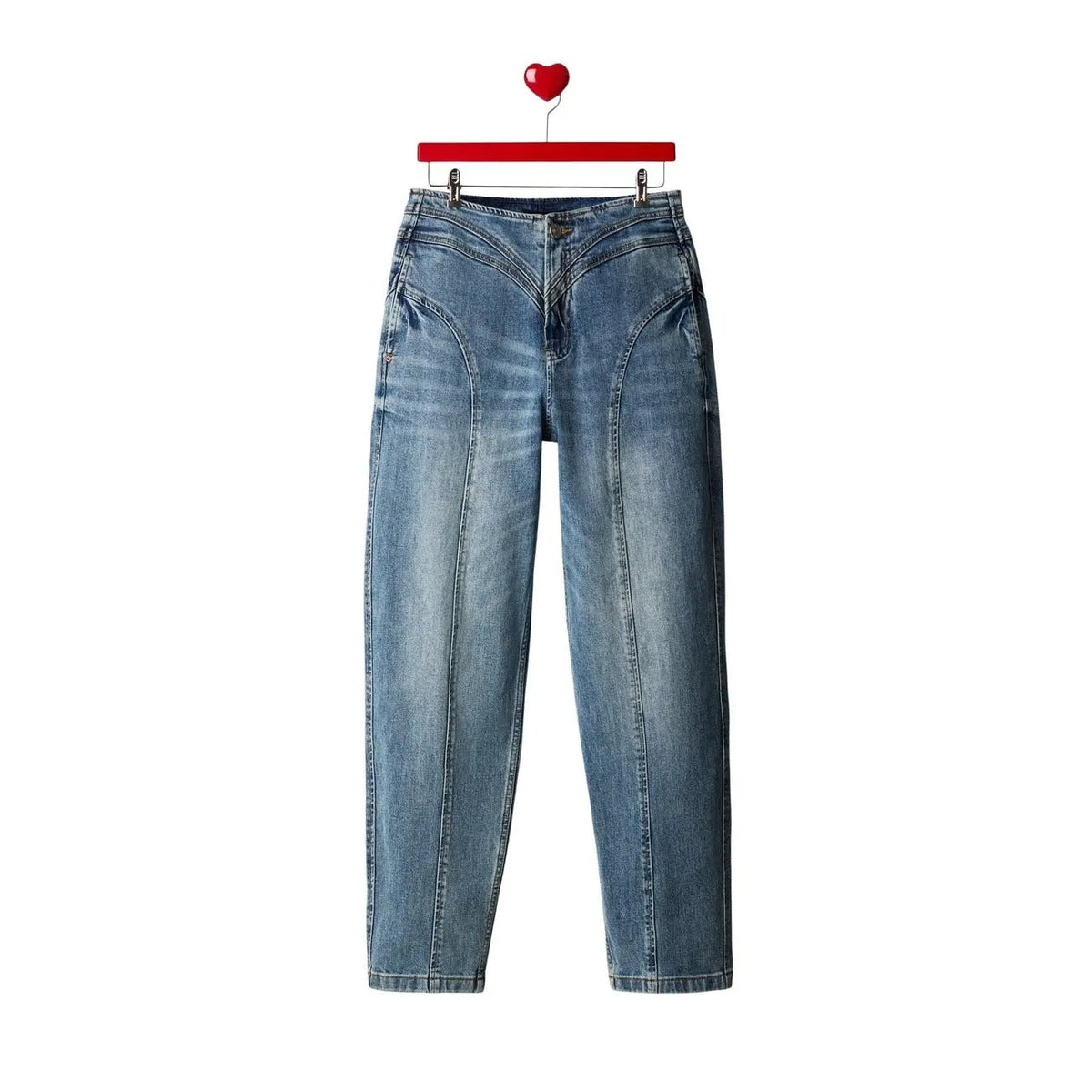 Desigual Women Stylish Comfortable Blue Stretch Cotton Wide Leg Jeans by Desigual