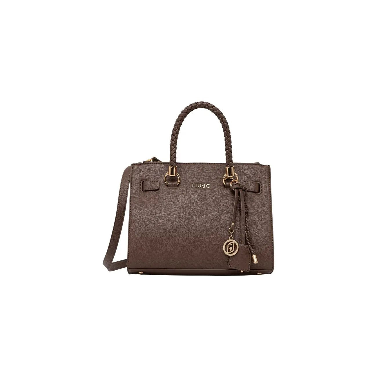 Liu Jo Women Black Shopping Bag With Zip Fastening And Shoulder Strap by Liu Jo