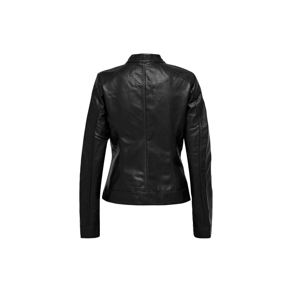 Only Women Black Zip Blazer Flattering Slim Fit For Professionals by Only
