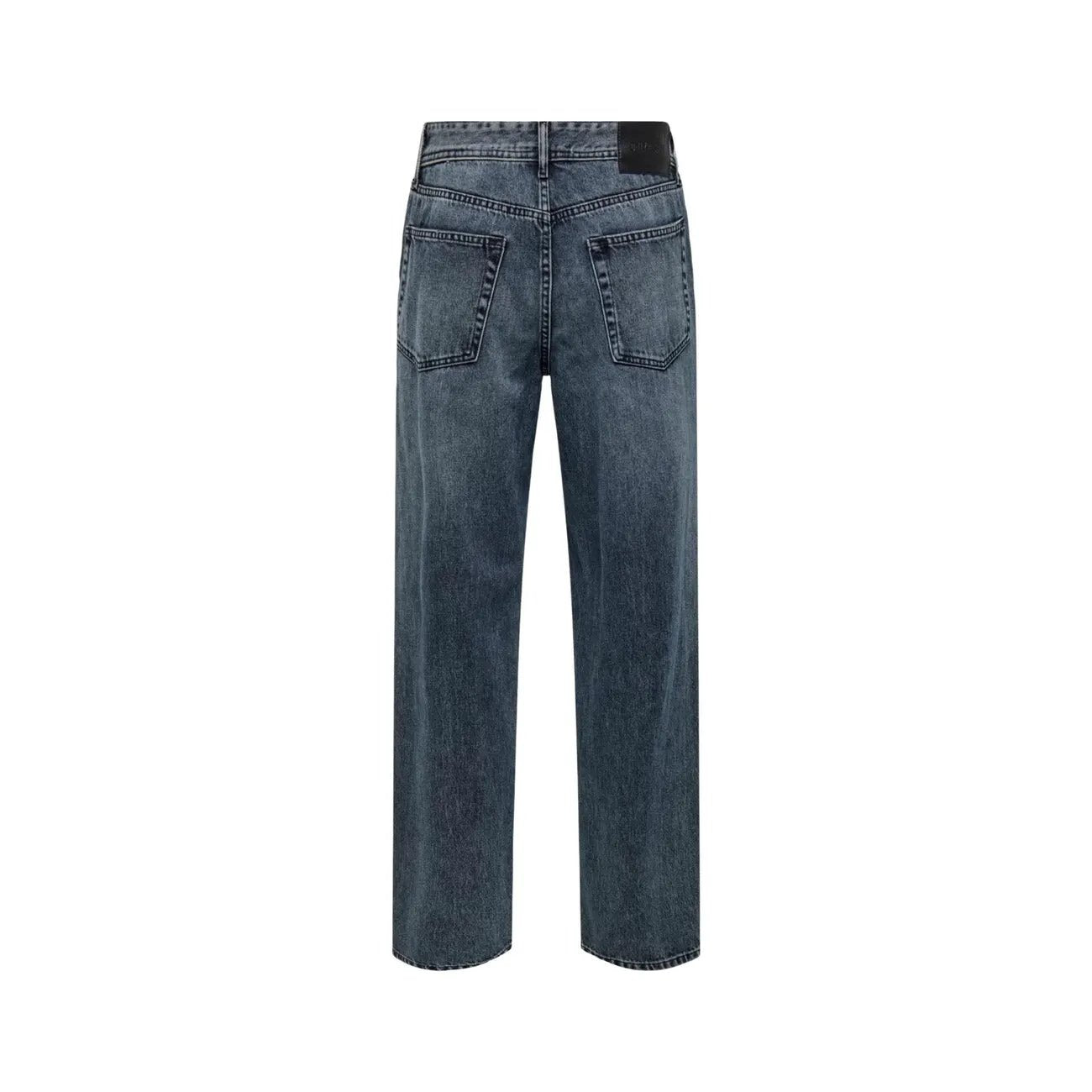 Only & Sons Men Deep Indigo Premium Organic Cotton Relaxed Jeans by Only & Sons