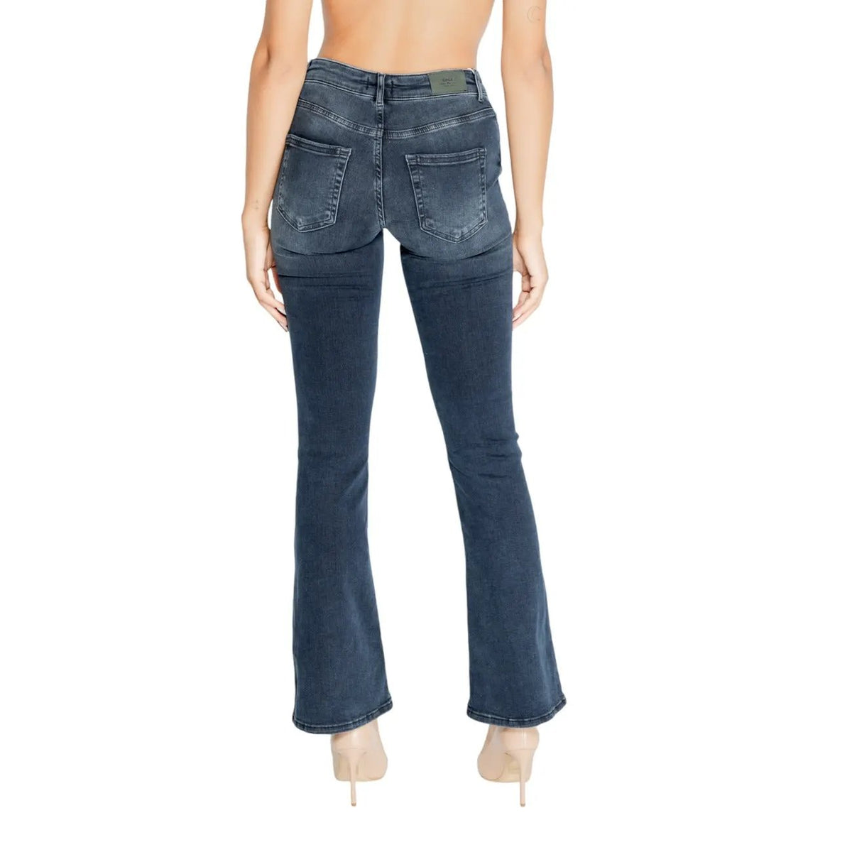Only Women Premium Blue Stretch Cotton Jeans For Classic Style by Only