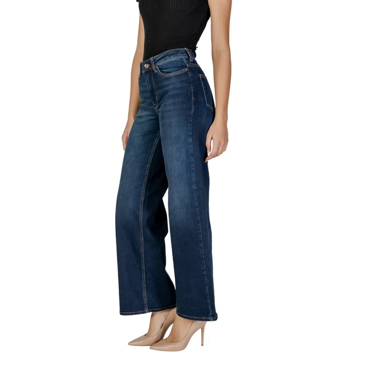 Only Women Premium Blue Stretch Cotton Jeans For Ultimate Comfort by Only