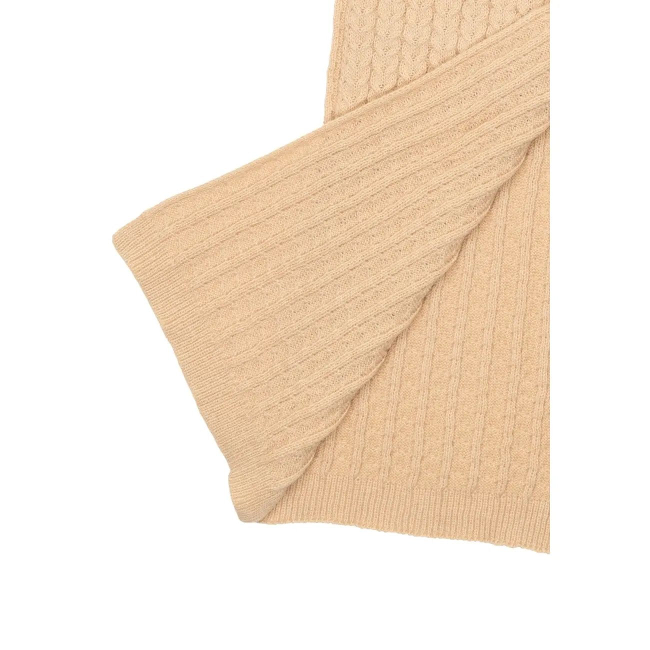 Only Women Beige Knit Scarf Warm Cozy Fall Winter Fashion Accessory by Only