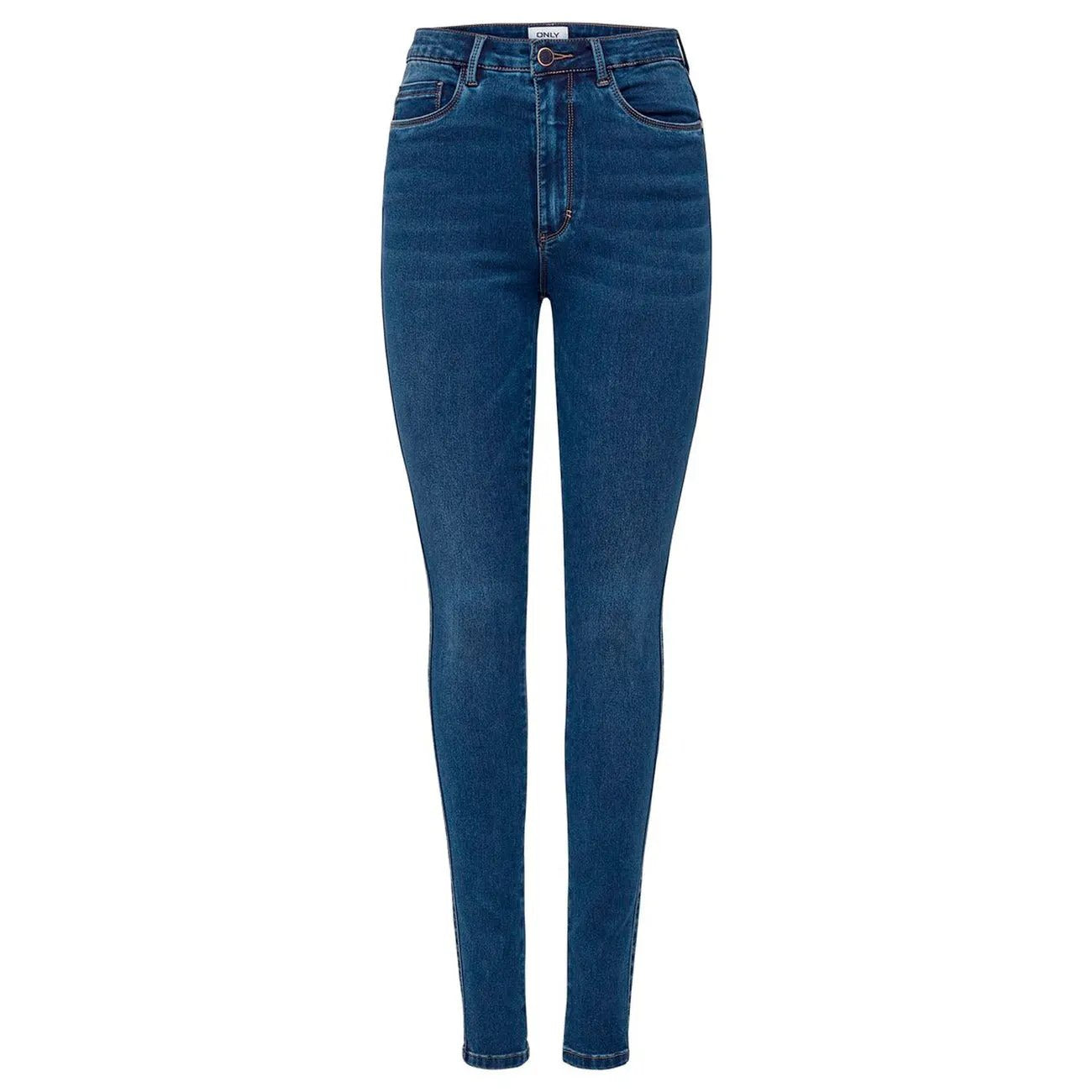 Only Women Blue Slim Fit Jeans Comfortable Cotton Denim Trousers by Only