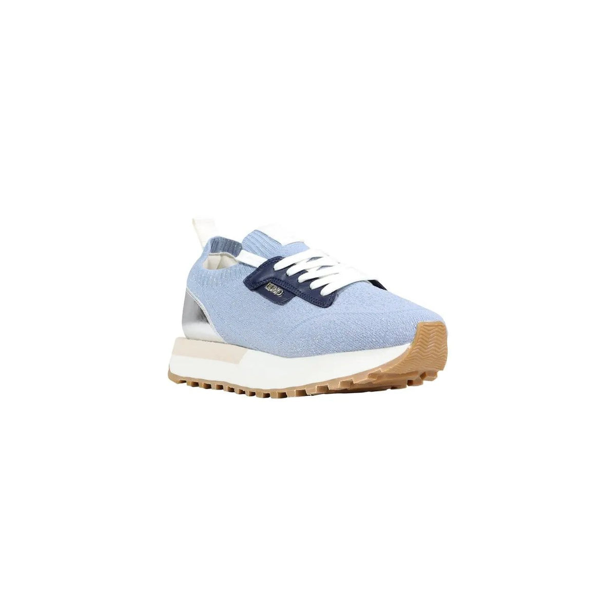 Liu Jo Women Platform Sneakers Effortless Light Blue Slip On Shoes by Liu Jo