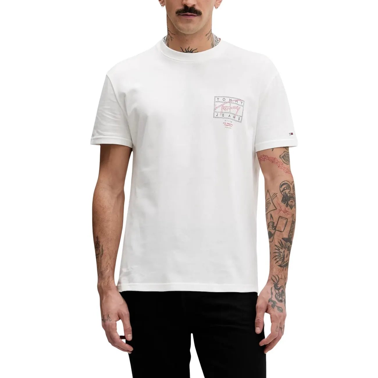 Tommy Hilfiger Jeans - Tommy Hilfiger Jeans Men T-Shirt by Tommy Hilfiger Jeans