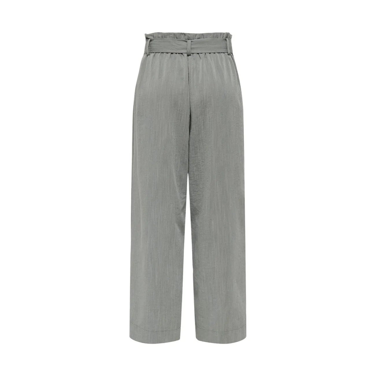 Only Women Stylish Wide Leg Trousers Comfortable Tie Waist Pockets by Only