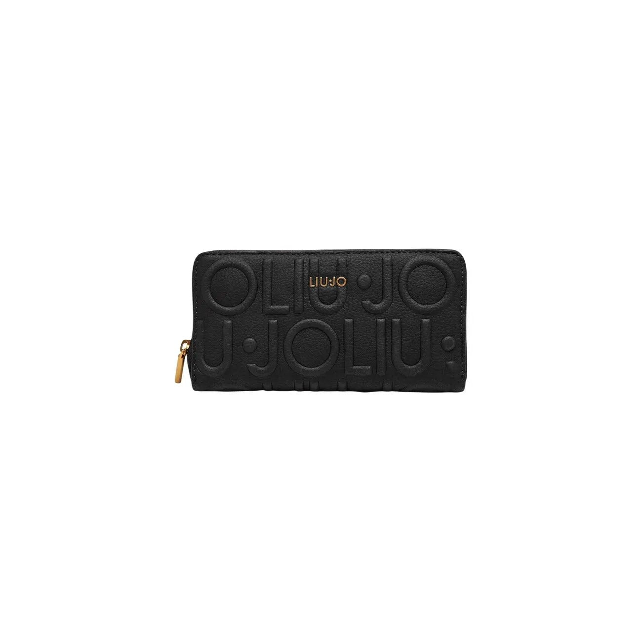 Liu Jo Women Wallet Black Zip Secure Storage Inside Pockets Elegant Design by Liu Jo