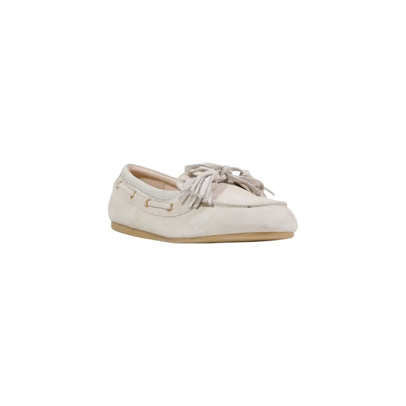 Liu Jo Women Elegant White Premium Suede Moccasin Comfortable Shoes by Liu Jo