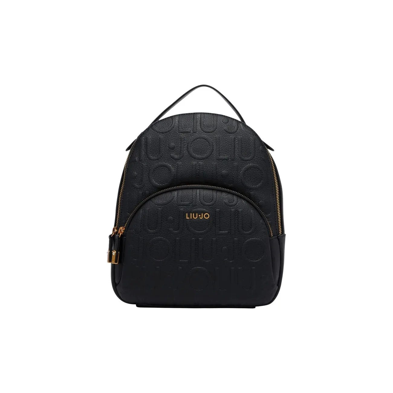 Liu Jo Women Black Stylish Backpack Bag Featuring Zip Fastening And Pockets by Liu Jo