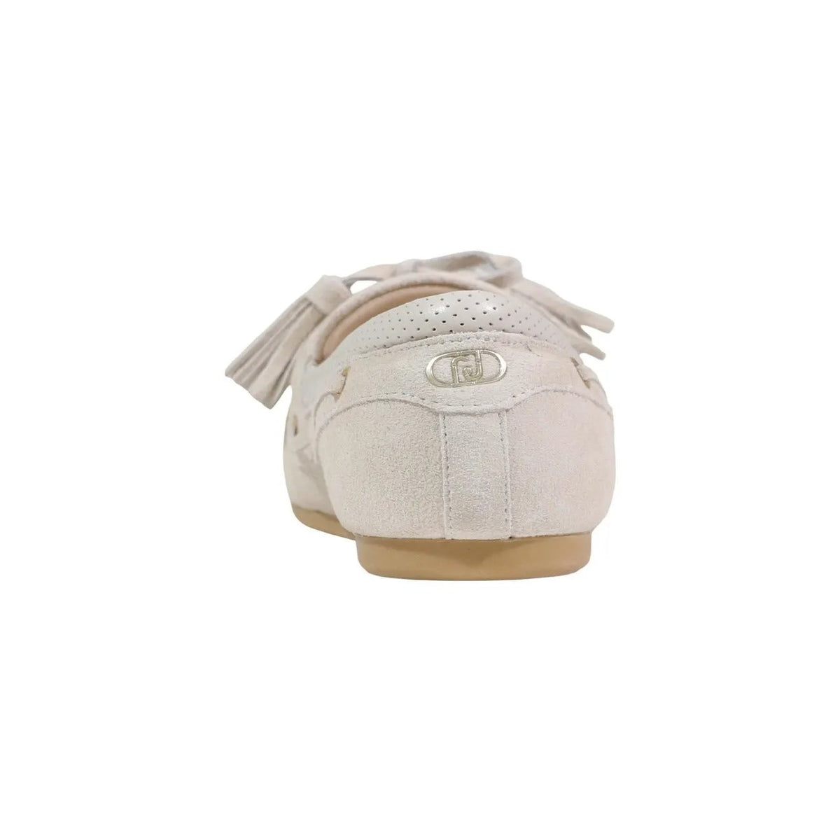 Liu Jo Women Elegant White Premium Suede Moccasin Comfortable Shoes by Liu Jo