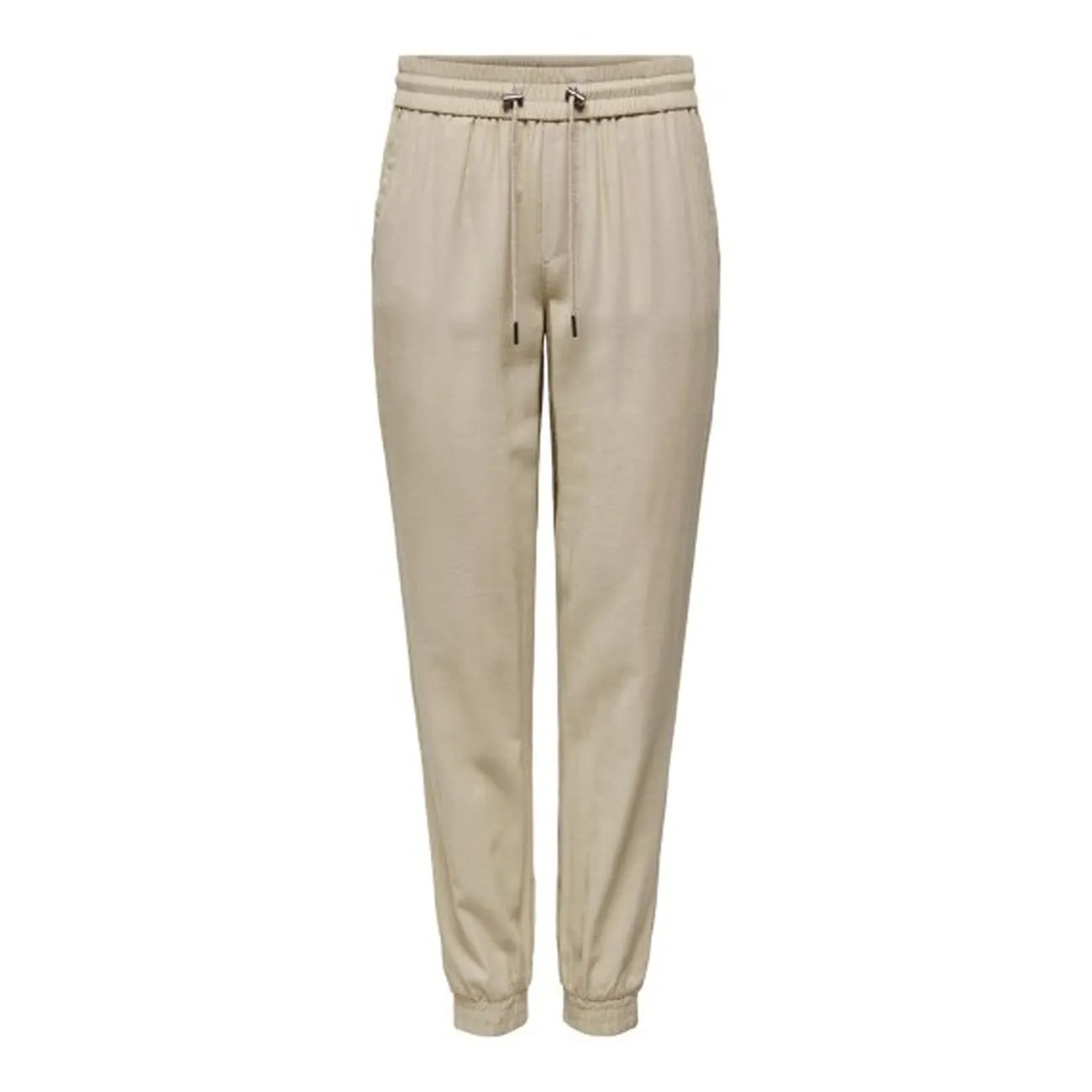 Only Women Trousers Crafted With Premium Breathable Viscose Blend by Only