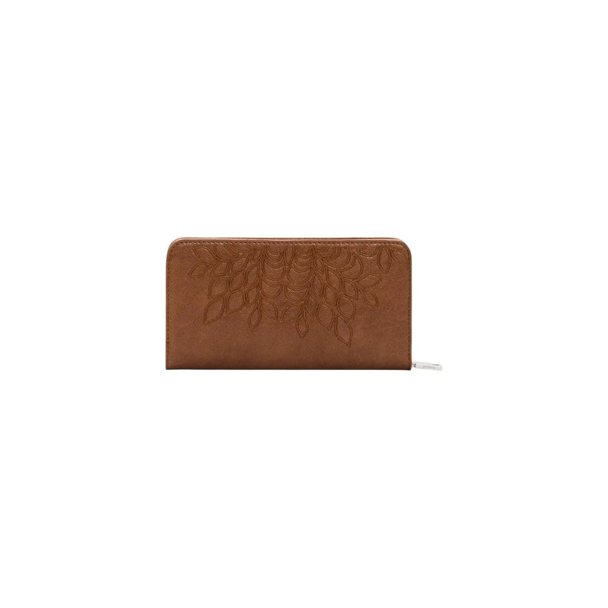 Desigual Women Brown Zip Wallet With Secure Inner Compartments And Pockets by Desigual