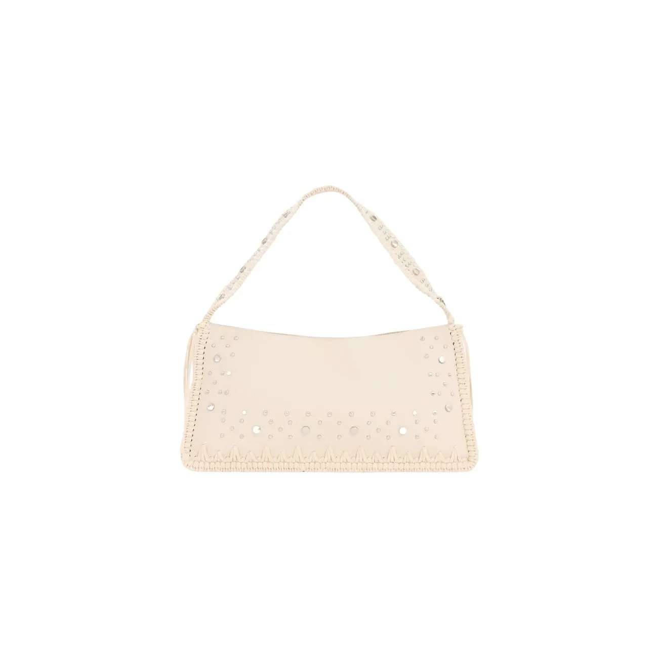Desigual Women Beige Stylish Handbag With Zip Fastening And Pocket by Desigual