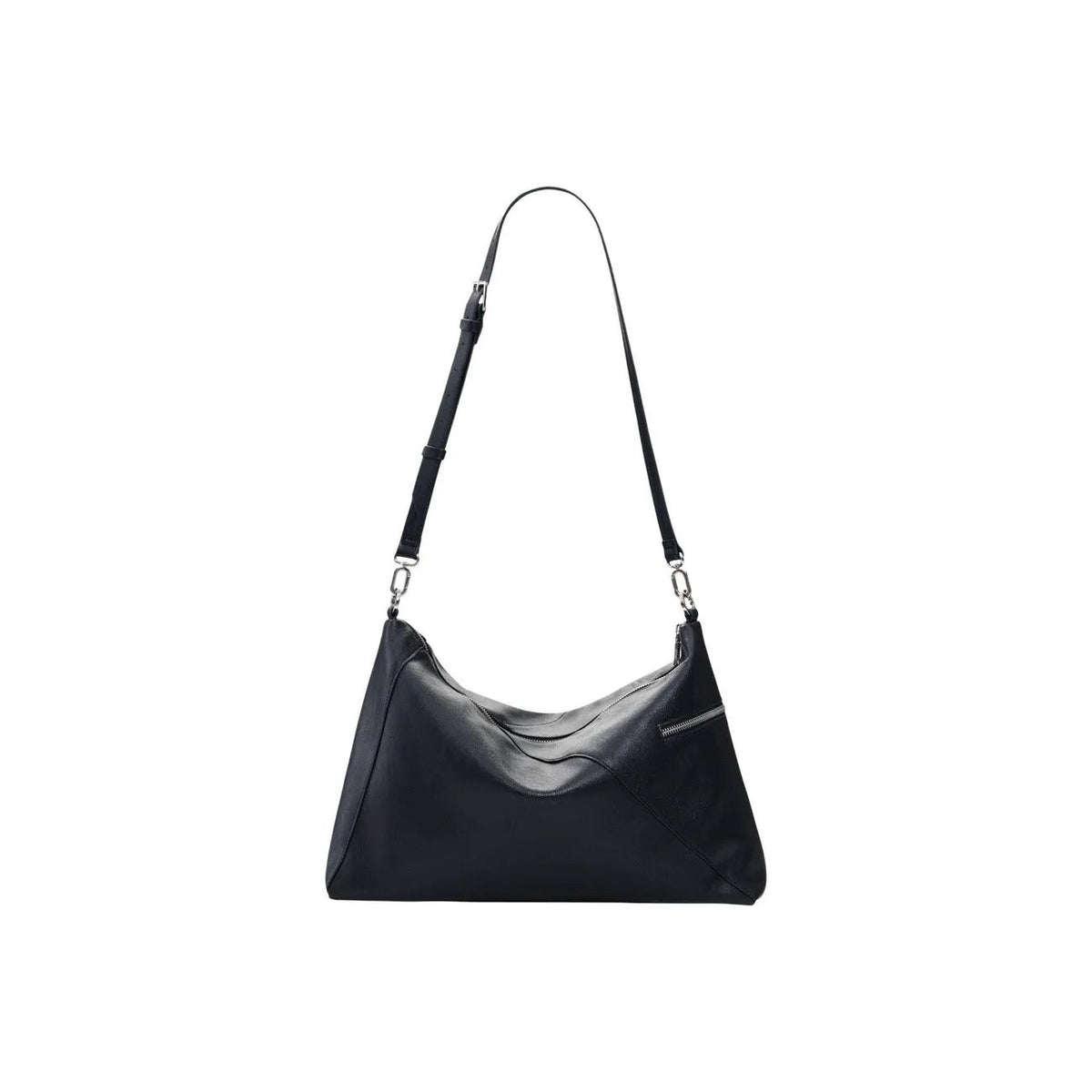 Desigual Women Black Chain Strap Handbag Secure Zip Inner Pockets by Desigual