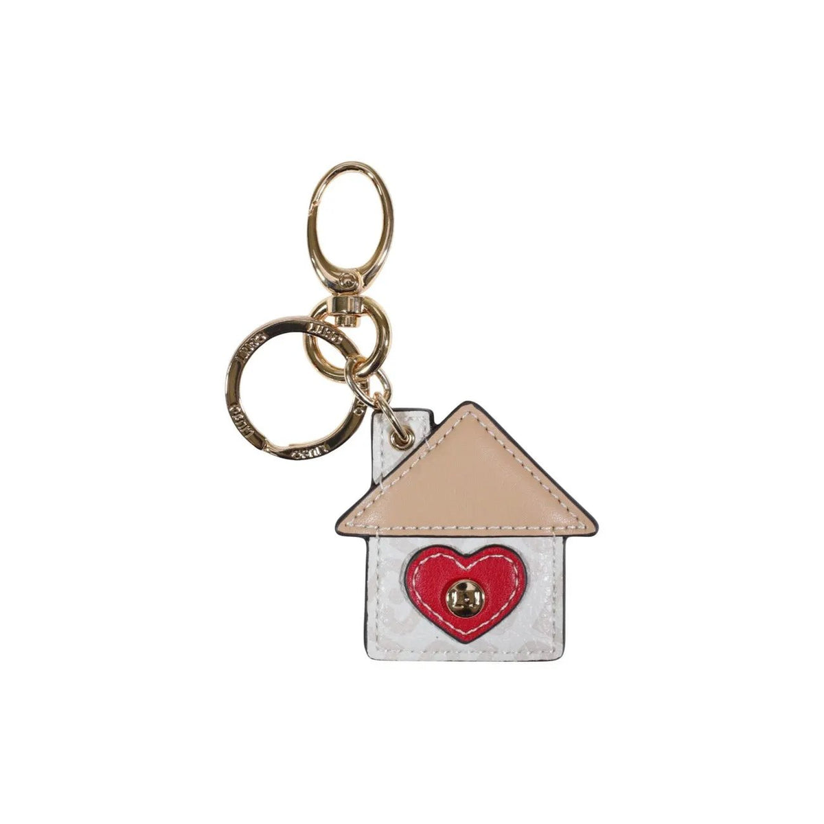 Liu Jo Women Designer House Shaped Keyring With Romantic Heart Detail by Liu Jo