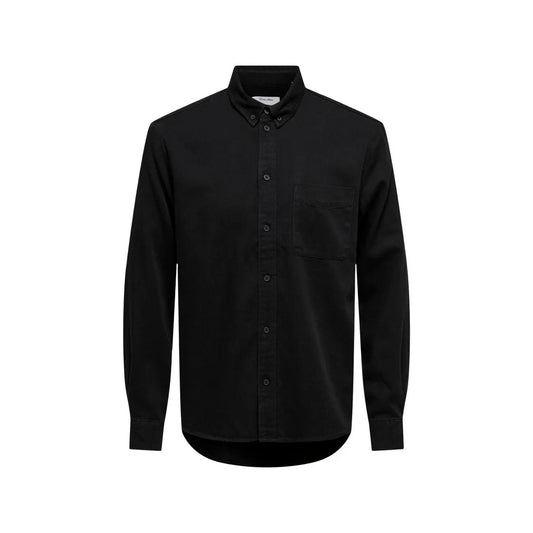 Premium Only And Sons Men Shirt Pure Cotton Relaxed Casual Fit by Only & Sons