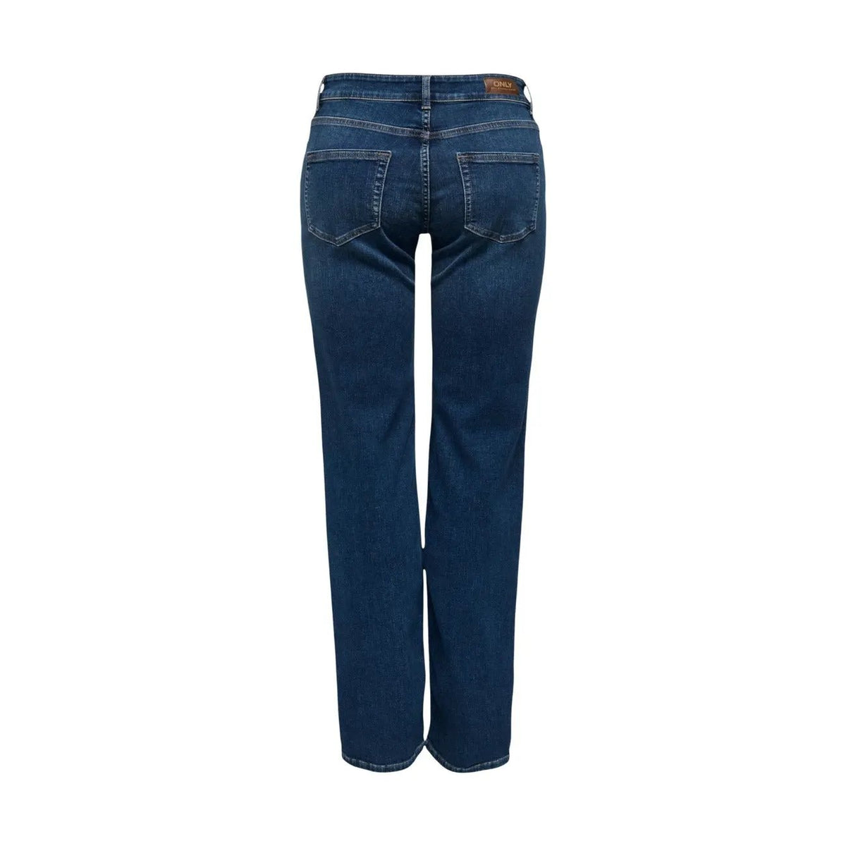 Only Women Mid Straight Denim Jeans Featuring Flexible Stretch Comfort by Only