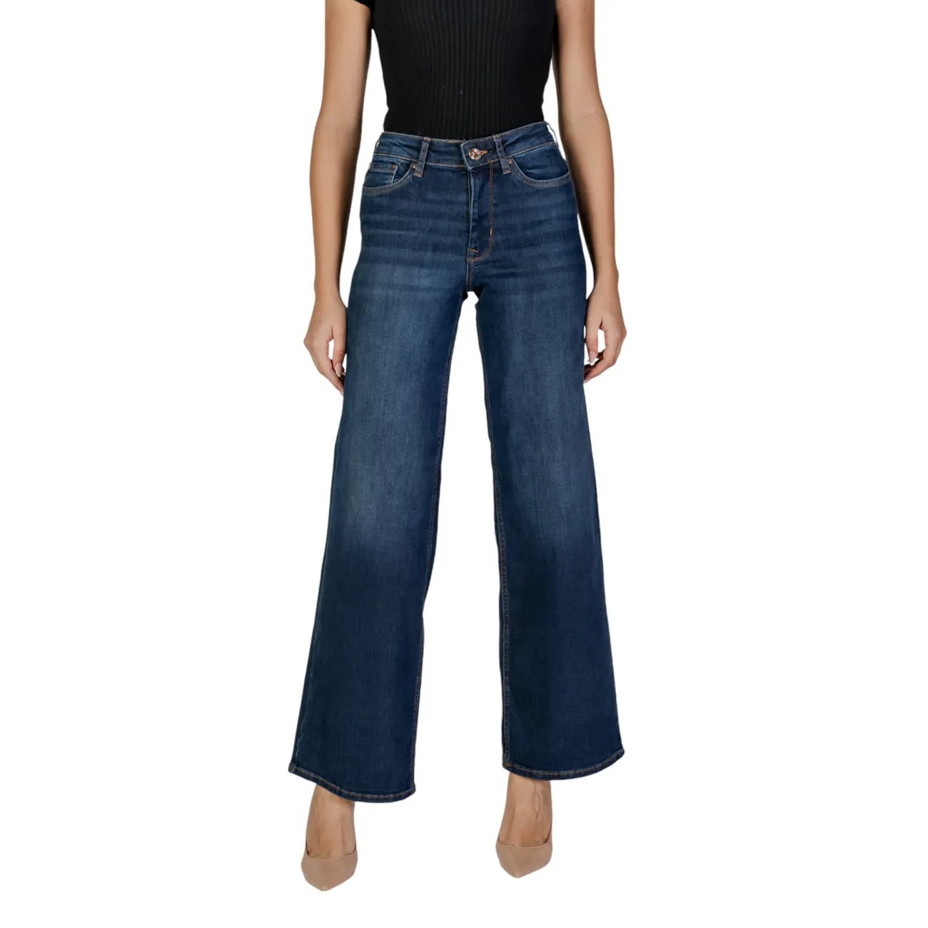 Only Women Premium Blue Stretch Cotton Jeans For Ultimate Comfort by Only