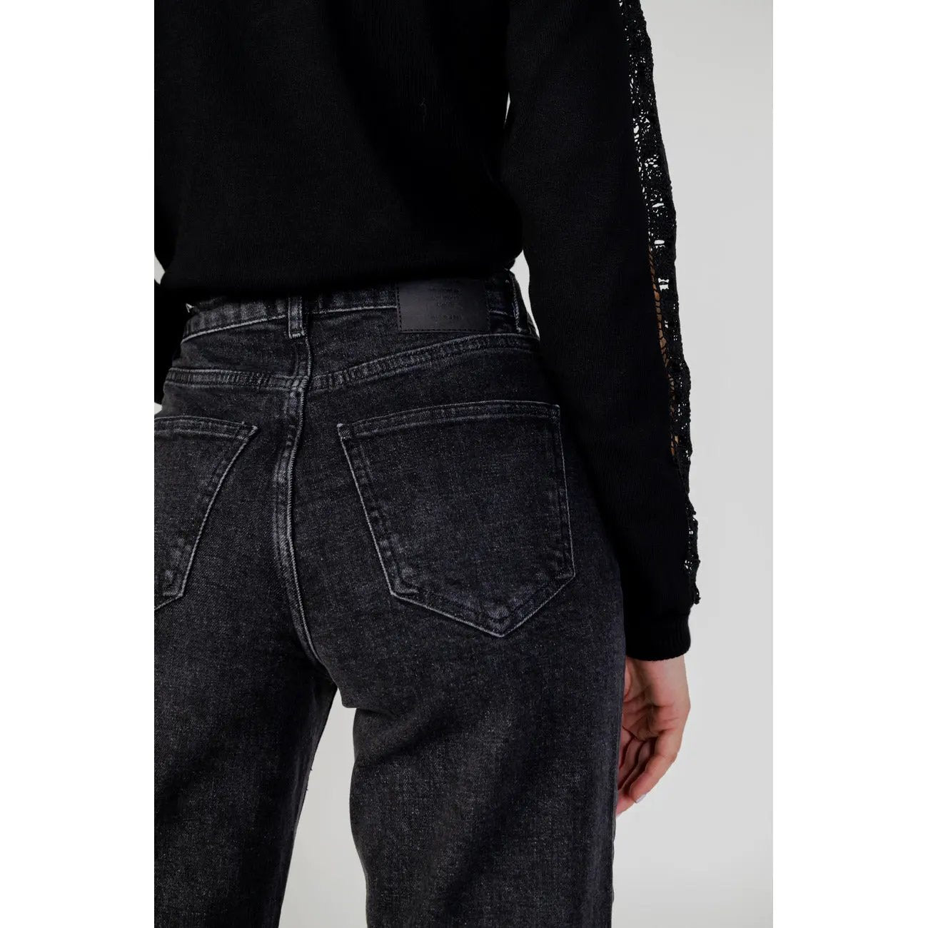 Only Women Black Jeans Soft Stretch Classic Fit Everyday Essential by Only