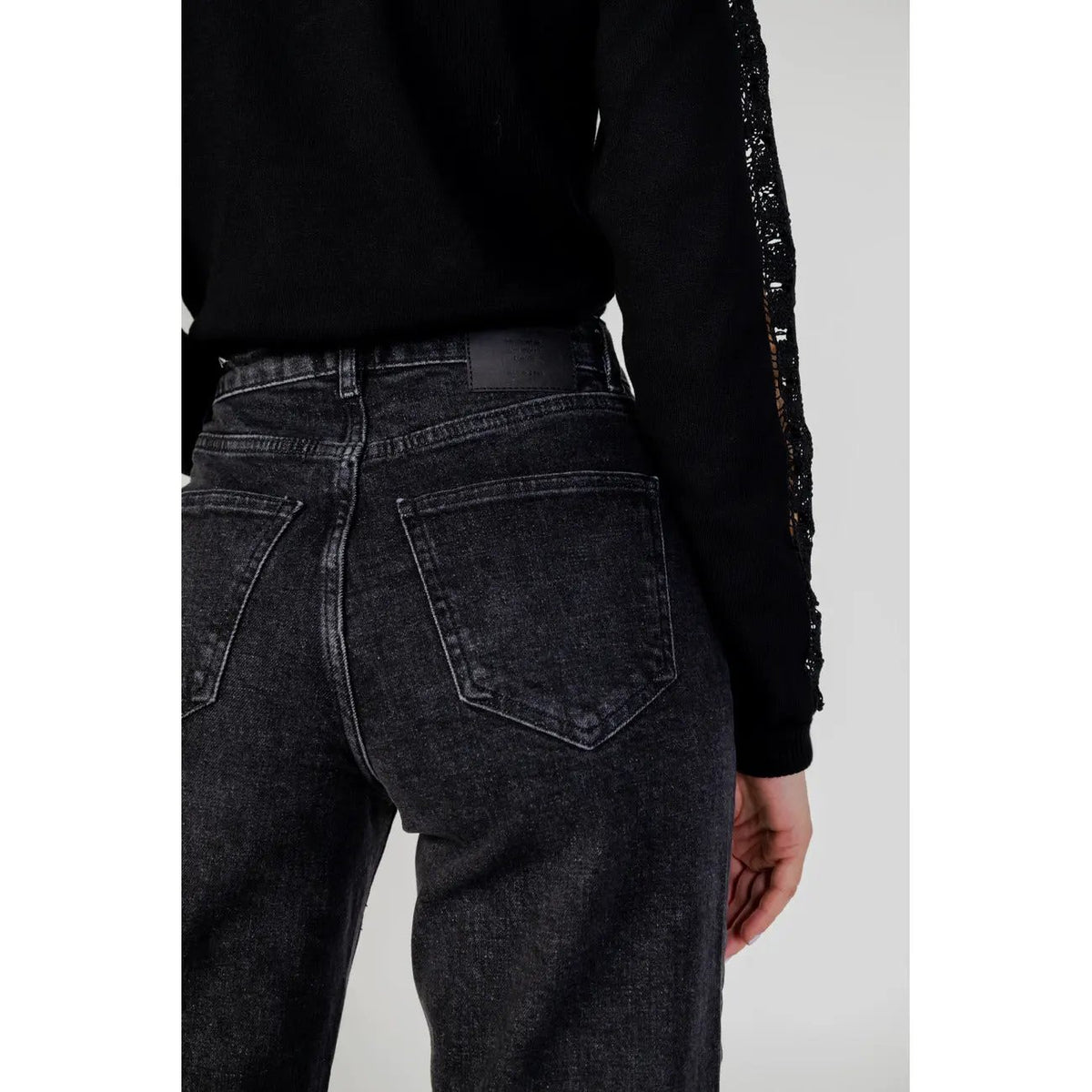 Only Women Black Jeans Soft Stretch Classic Fit Everyday Essential by Only