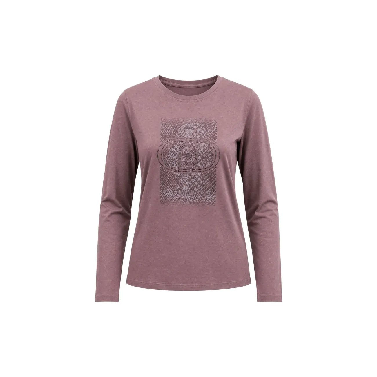 Liu Jo Women Floral Print Brown Cotton Long Sleeve T Shirt Comfort by Liu Jo