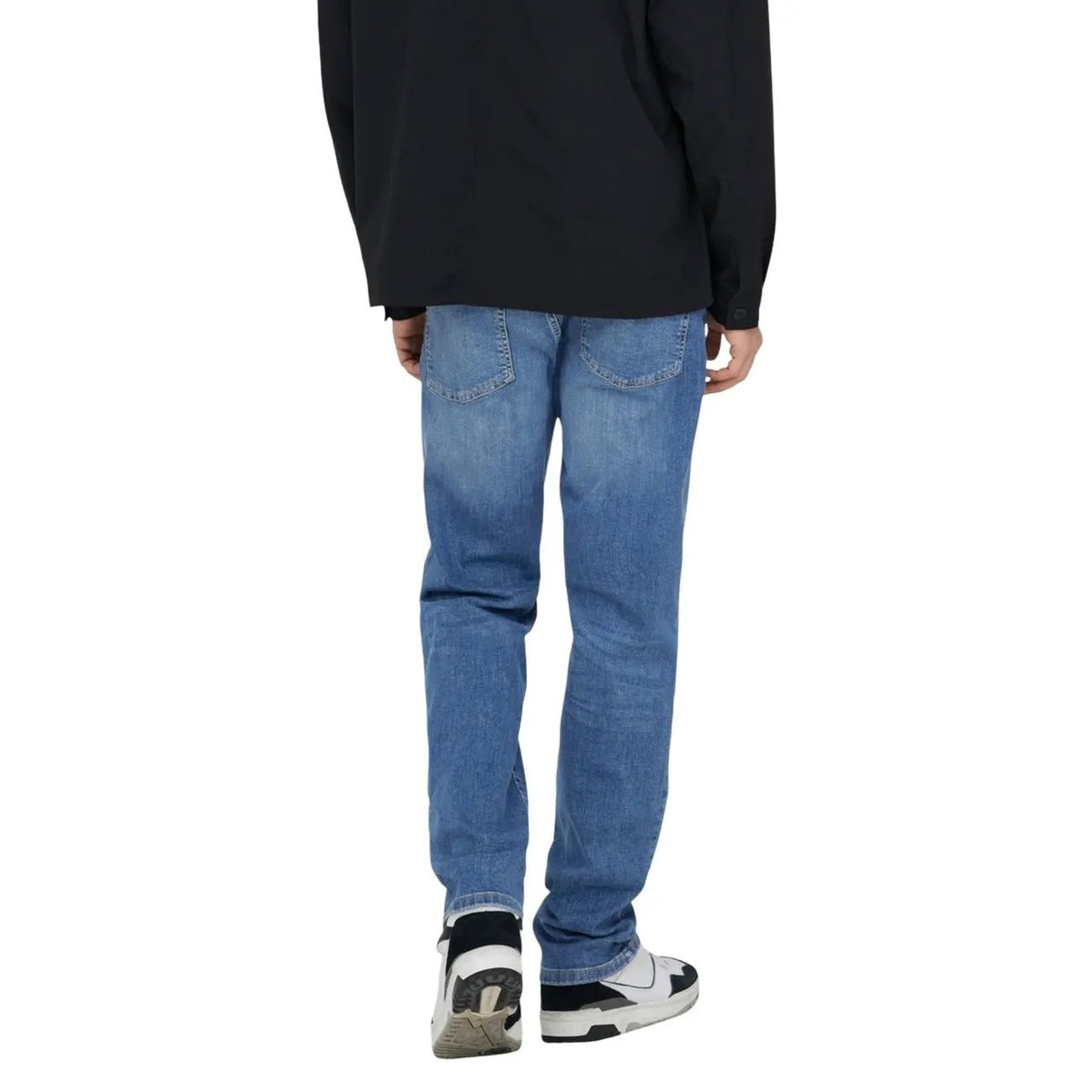 Only And Sons Premium Men Light Blue Cotton Stretch Denim Jeans by Only & Sons