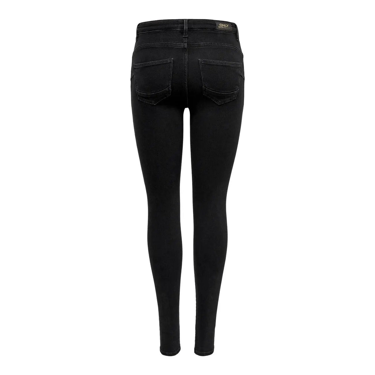 Only Women Black Organic Cotton Stretch Skinny Jeans Ultimate Comfort by Only